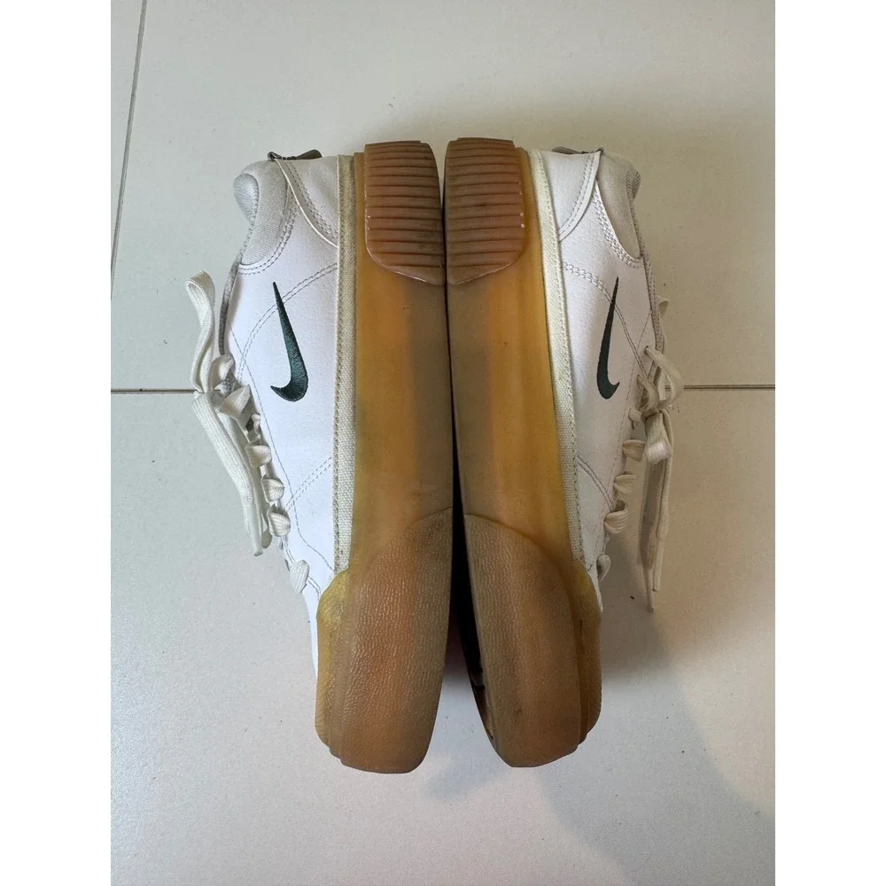 Nike Court Legacy Lift Platform Sneakers Women 7 White Gum‎ Sole Minimalist